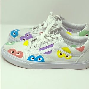 Vans customized size 10 used